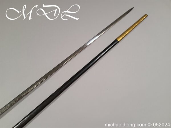 British George 5th Officers Court Sword by Wilkinson - Image 32
