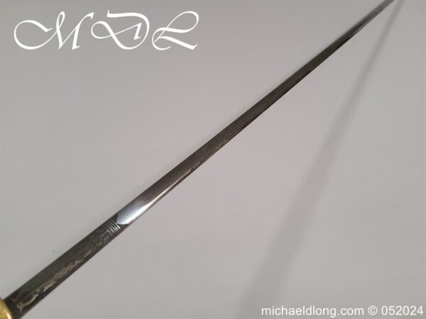 British George 5th Officers Court Sword by Wilkinson - Image 24