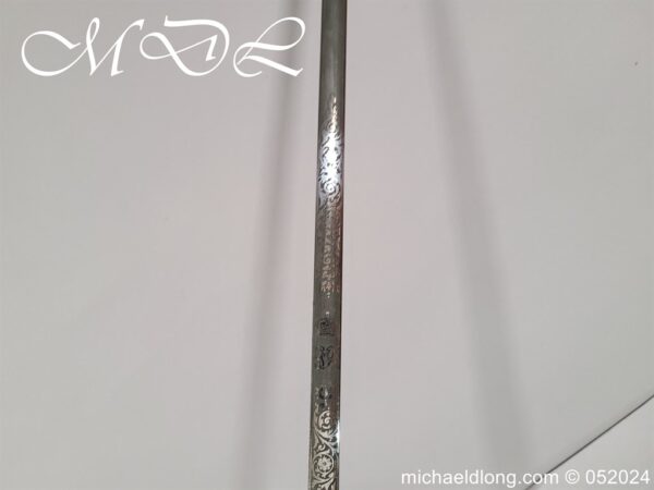 British George 5th Officers Court Sword by Wilkinson - Image 21