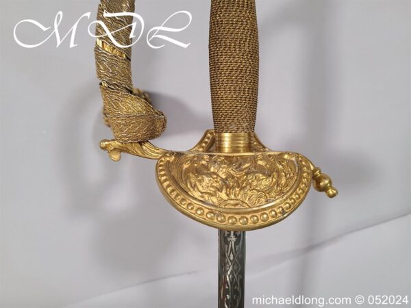 British George 5th Officers Court Sword by Wilkinson - Image 11