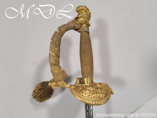 British George 5th Officers Court Sword by Wilkinson - Image 4