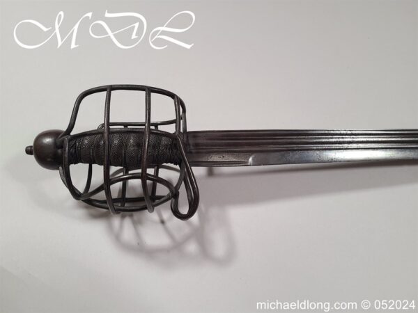 Scottish Basket Cage Hilt 18th Century Sword - Image 2