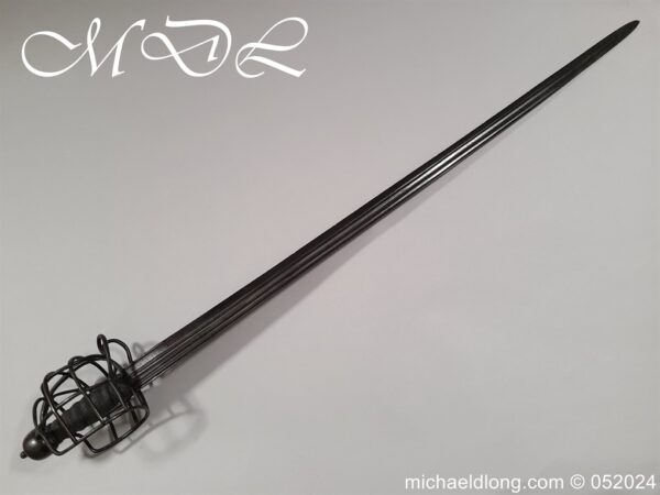Scottish Basket Cage Hilt 18th Century Sword - Image 25