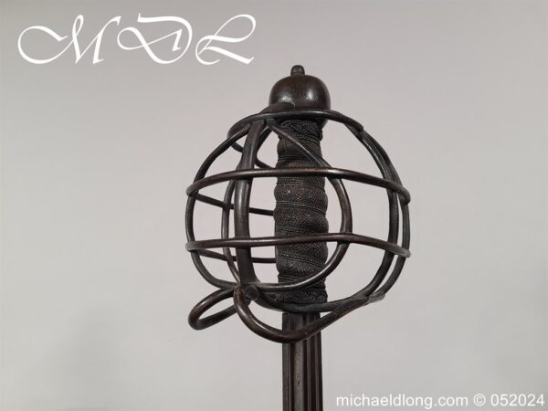 Scottish Basket Cage Hilt 18th Century Sword - Image 12