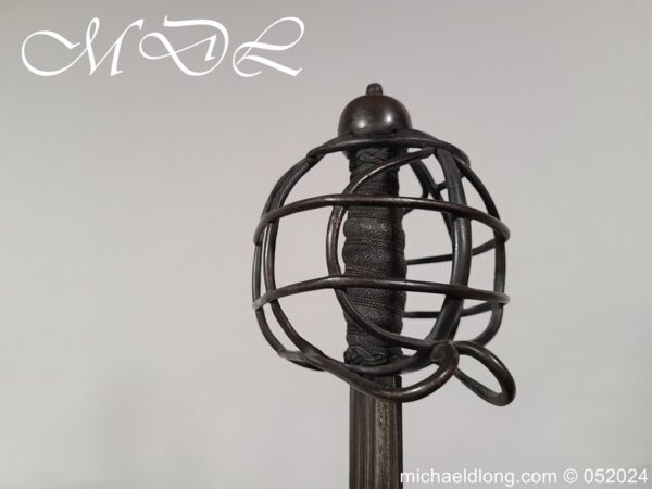 Scottish Basket Cage Hilt 18th Century Sword - Image 11