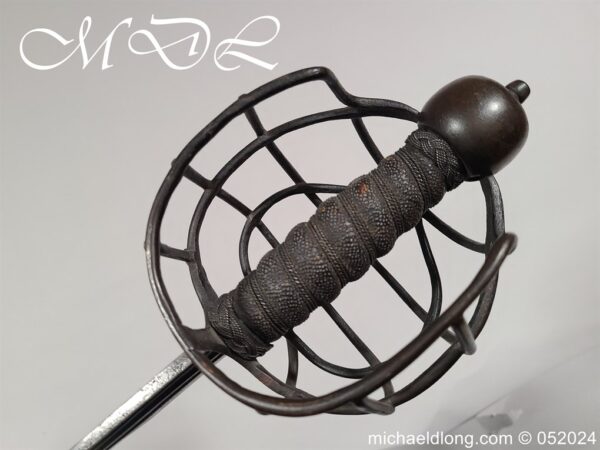 Scottish Basket Cage Hilt 18th Century Sword - Image 9