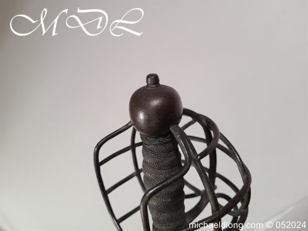 Scottish Basket Cage Hilt 18th Century Sword - Image 8