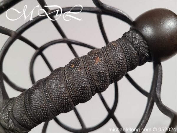 Scottish Basket Cage Hilt 18th Century Sword - Image 6