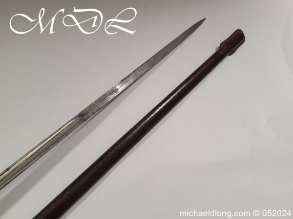 British Edward 8th 60th Rifles Officers Sword - Image 32