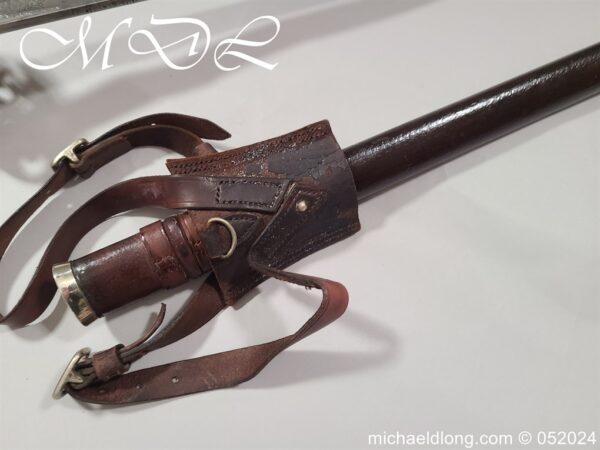British Edward 8th 60th Rifles Officers Sword - Image 31