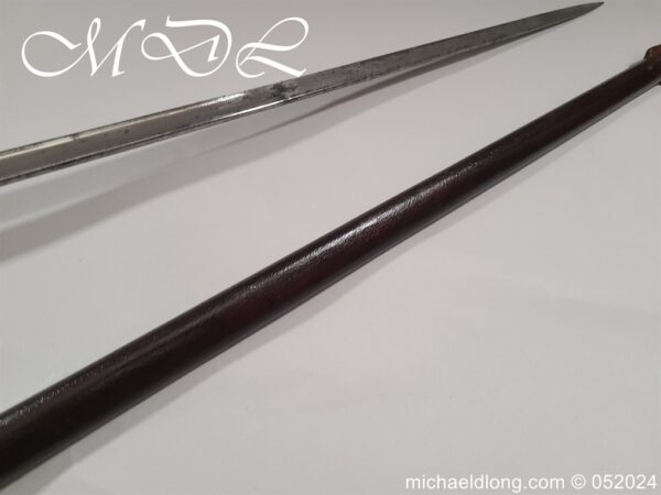 British Edward 8th 60th Rifles Officers Sword - Image 30