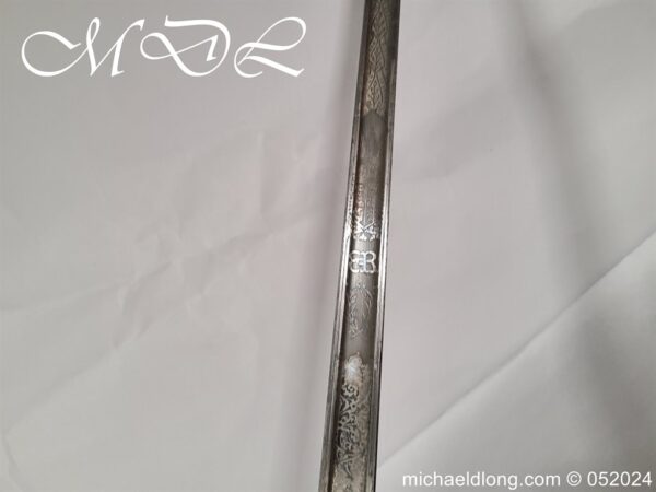 British Edward 8th 60th Rifles Officers Sword - Image 23