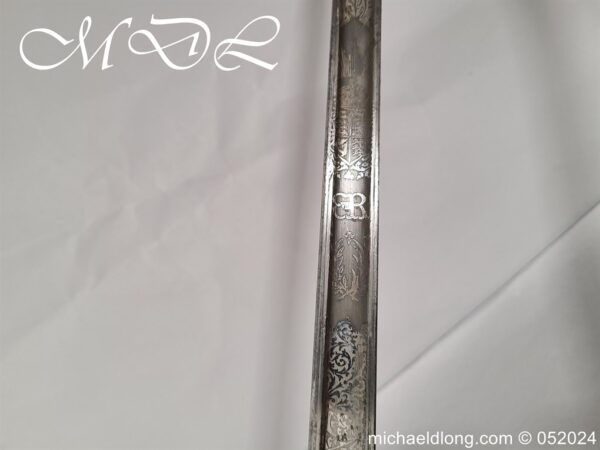 British Edward 8th 60th Rifles Officers Sword - Image 22