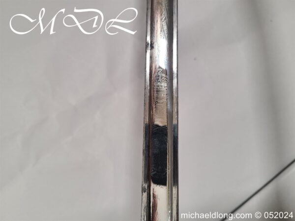 British Edward 8th 60th Rifles Officers Sword - Image 16