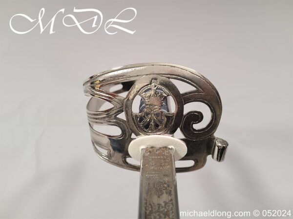 British Edward 8th 60th Rifles Officers Sword - Image 12