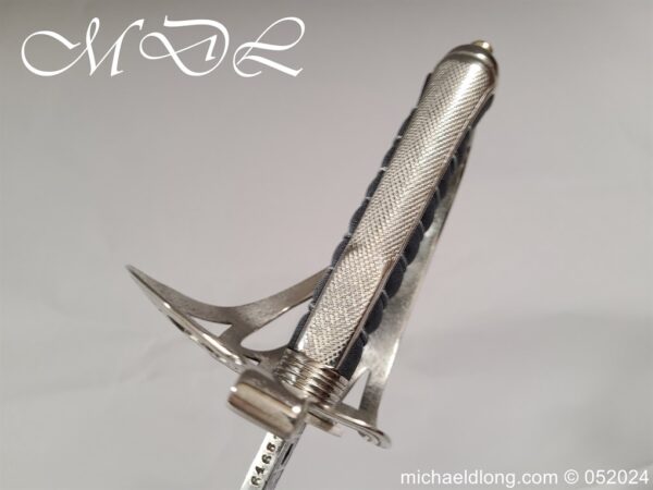 British Edward 8th 60th Rifles Officers Sword - Image 8