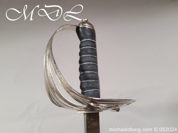 British Edward 8th 60th Rifles Officers Sword - Image 5