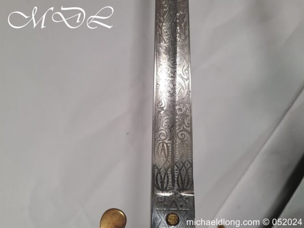 Victorian Argyll and Sutherland Highlanders Presentation Sword - Image 20