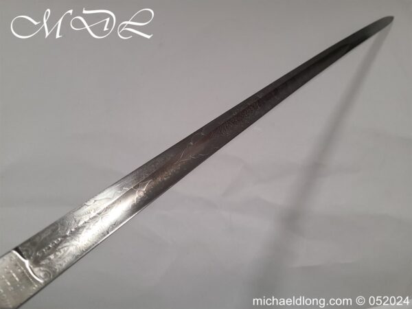 Victorian Argyll and Sutherland Highlanders Presentation Sword - Image 16