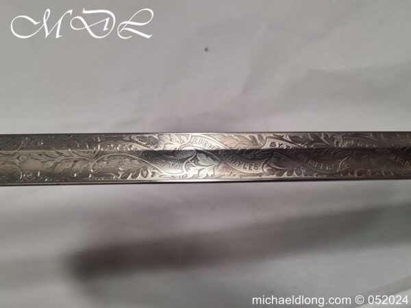 Victorian Argyll and Sutherland Highlanders Presentation Sword - Image 10