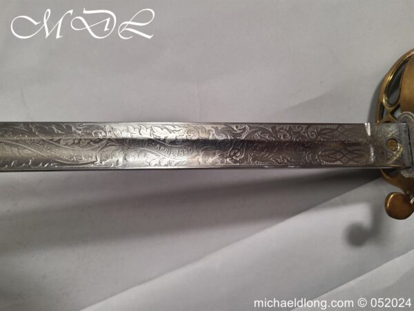 Victorian Argyll and Sutherland Highlanders Presentation Sword - Image 7