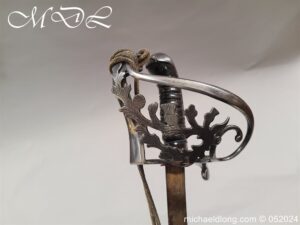 Scottish 71st Light Company Officers Sword