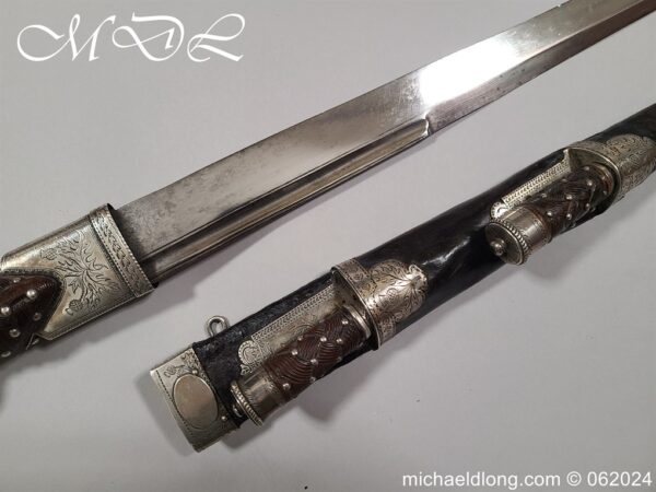 Scottish 18th Century Silver Mounted Dirk - Image 31