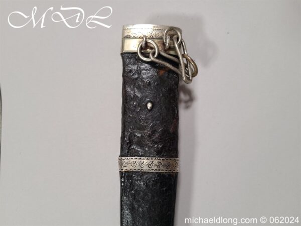 Scottish 18th Century Silver Mounted Dirk - Image 20