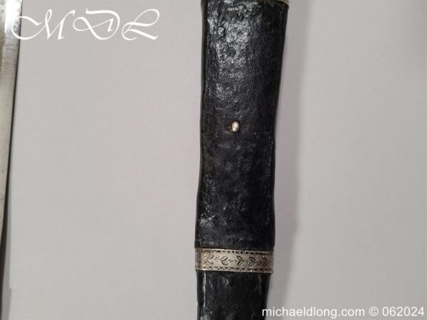 Scottish 18th Century Silver Mounted Dirk - Image 19