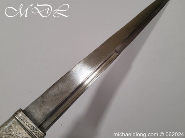 Scottish 18th Century Silver Mounted Dirk - Image 14