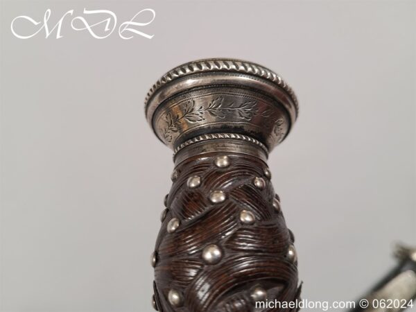 Scottish 18th Century Silver Mounted Dirk - Image 10