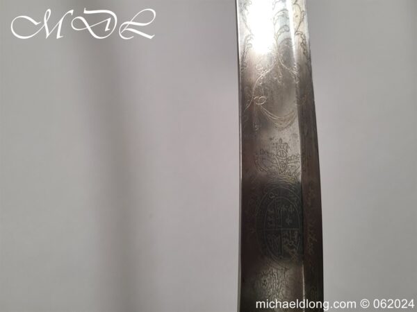Scots Fusiliers 1796 Officers Sword - Image 16
