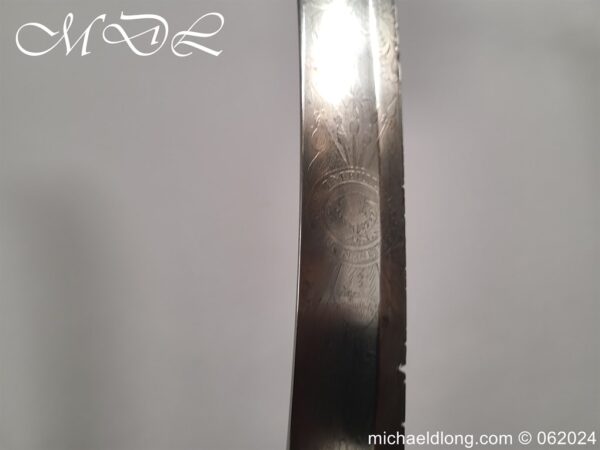 Scots Fusiliers 1796 Officers Sword - Image 14
