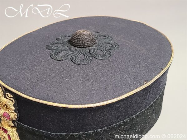 Victorian Loyal North Lancashire Officers Forage Cap - Image 7