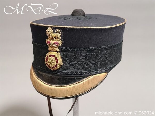 Victorian Loyal North Lancashire Officers Forage Cap - Image 6