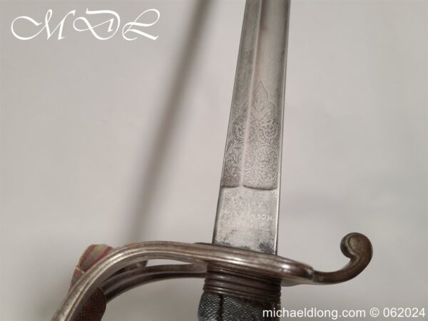 Scottish 71st Highland Light Infantry officers Sword - Image 13