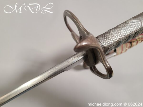 Scottish 71st Highland Light Infantry officers Sword - Image 10