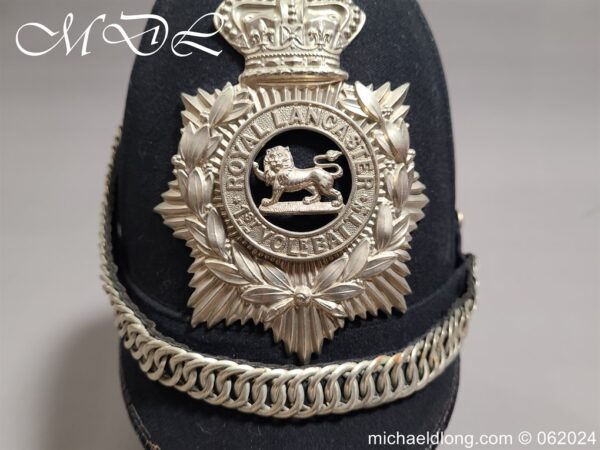 Victorian Royal Lancaster Blue Cloth Helmet - Image 14