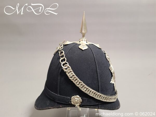 Victorian Royal Lancaster Blue Cloth Helmet - Image 13