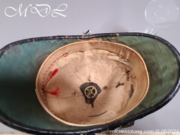 Victorian Royal Lancaster Blue Cloth Helmet - Image 6