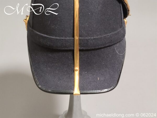 Victorian Officers Royal Lancaster Regiment Blue Cloth Helmet - Image 7