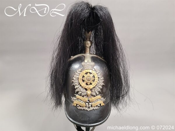 Royal Midlothian Yeomanry Officers Cavalry Helmet