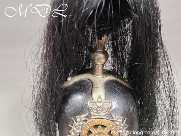 Royal Midlothian Yeomanry Officers Cavalry Helmet - Image 18