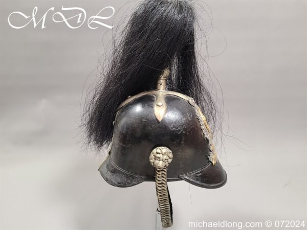 Royal Midlothian Yeomanry Officers Cavalry Helmet - Image 15