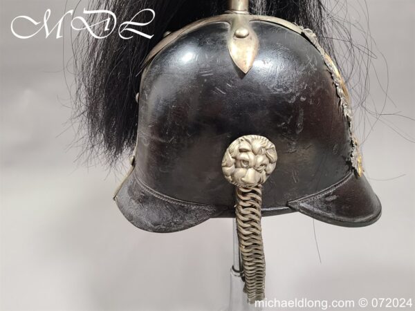 Royal Midlothian Yeomanry Officers Cavalry Helmet - Image 14