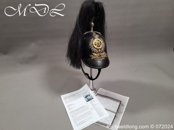 Royal Midlothian Yeomanry Officers Cavalry Helmet