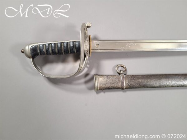 Grenadier Guards Sword WW1 named to AHO Lloyd - Image 2