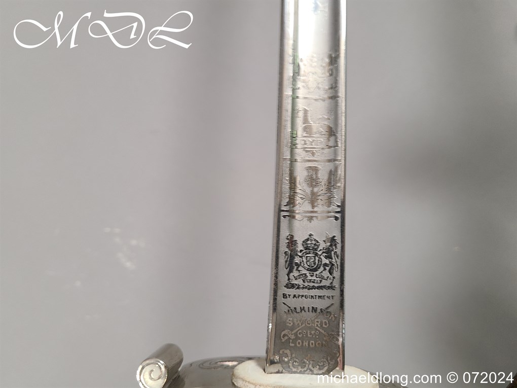 Scots Guards Sword Named to Major Lord Hesketh WW2 - Image 21