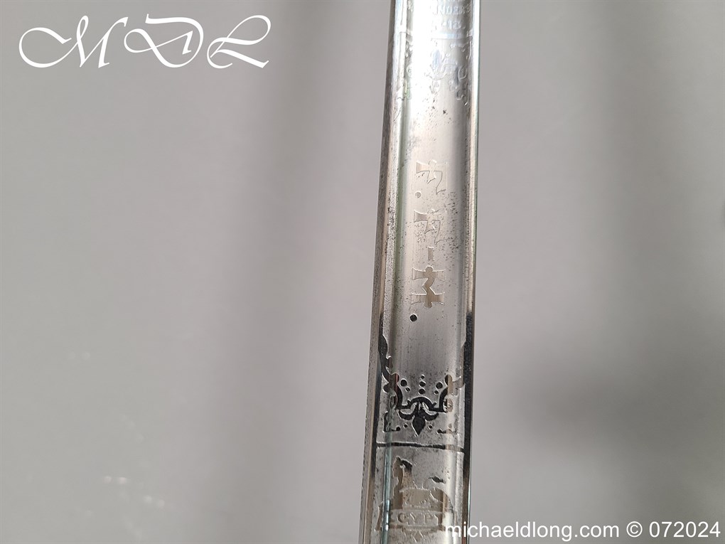 Scots Guards Sword Named to Major Lord Hesketh WW2 - Image 20