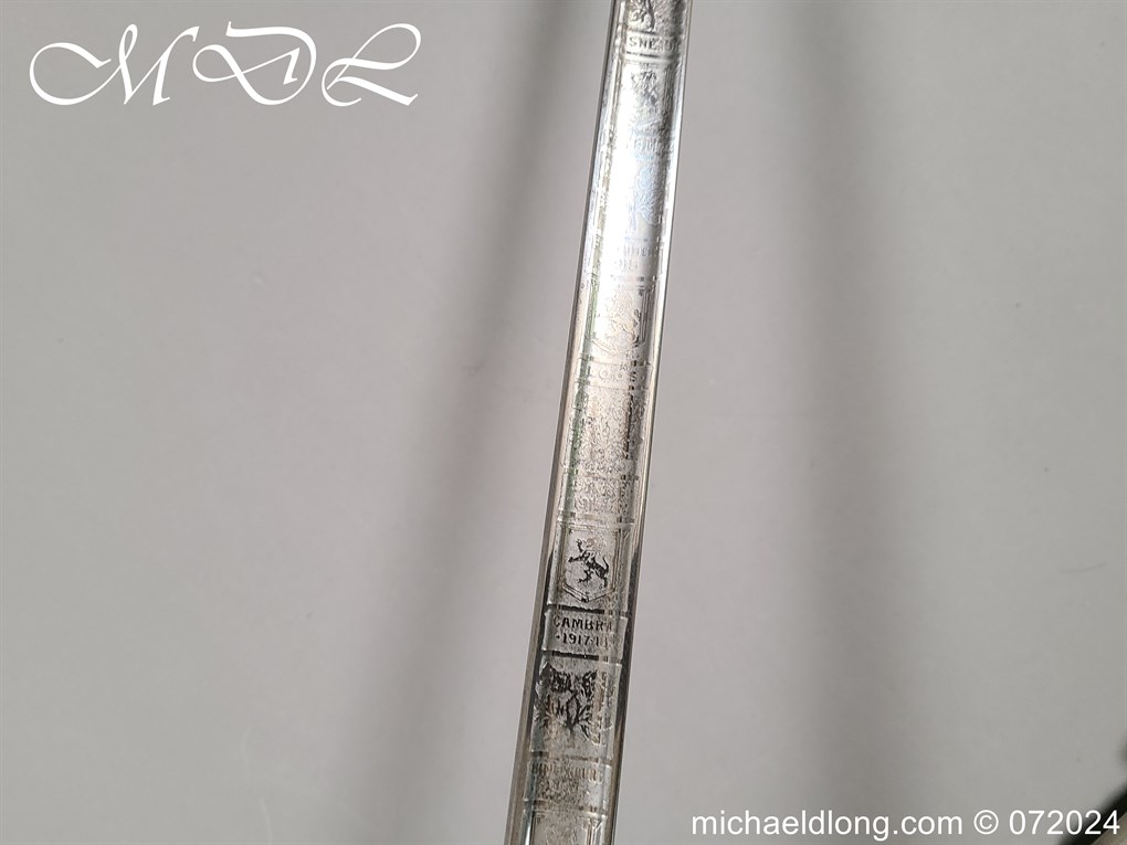 Scots Guards Sword Named to Major Lord Hesketh WW2 - Image 18